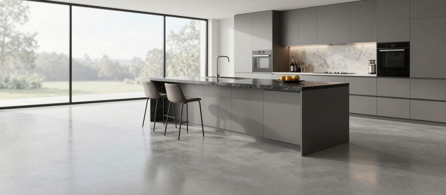 Microcement floors & walls