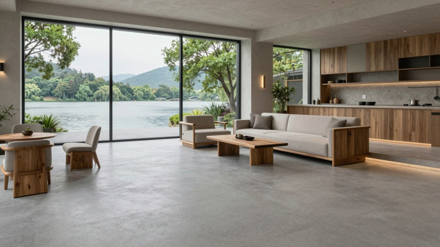 Lakeside house, Surrey