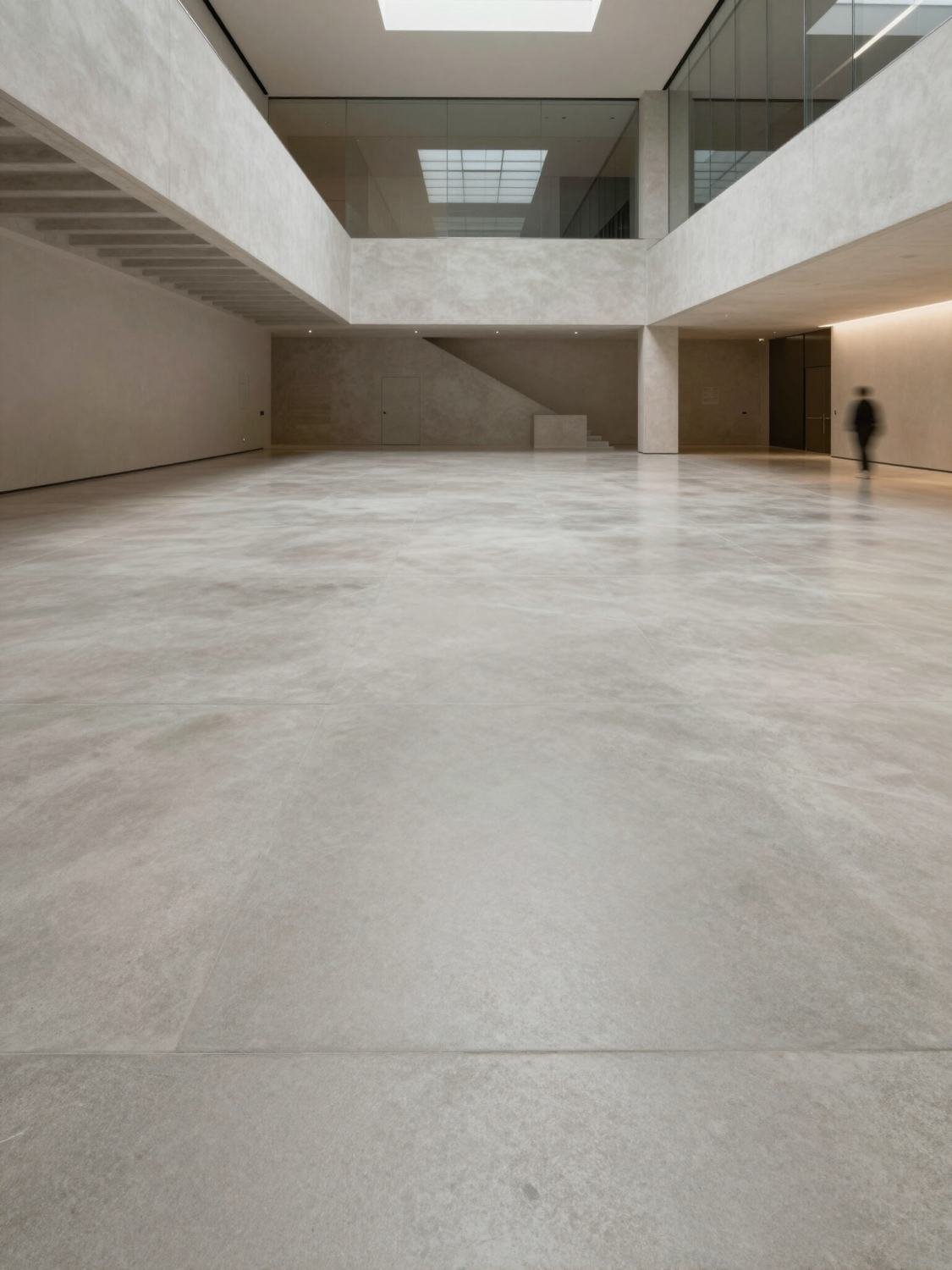 Polished & coloured concrete