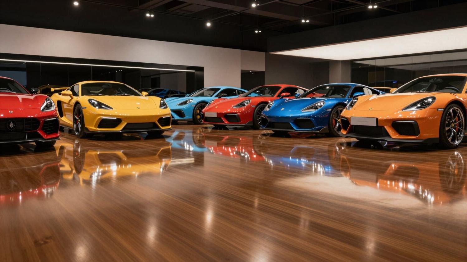 Flake epoxy garage floors