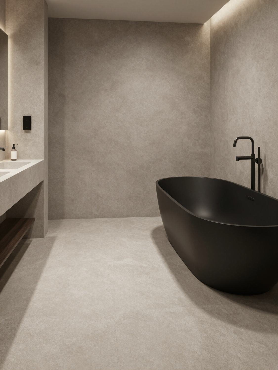 Master bathroom