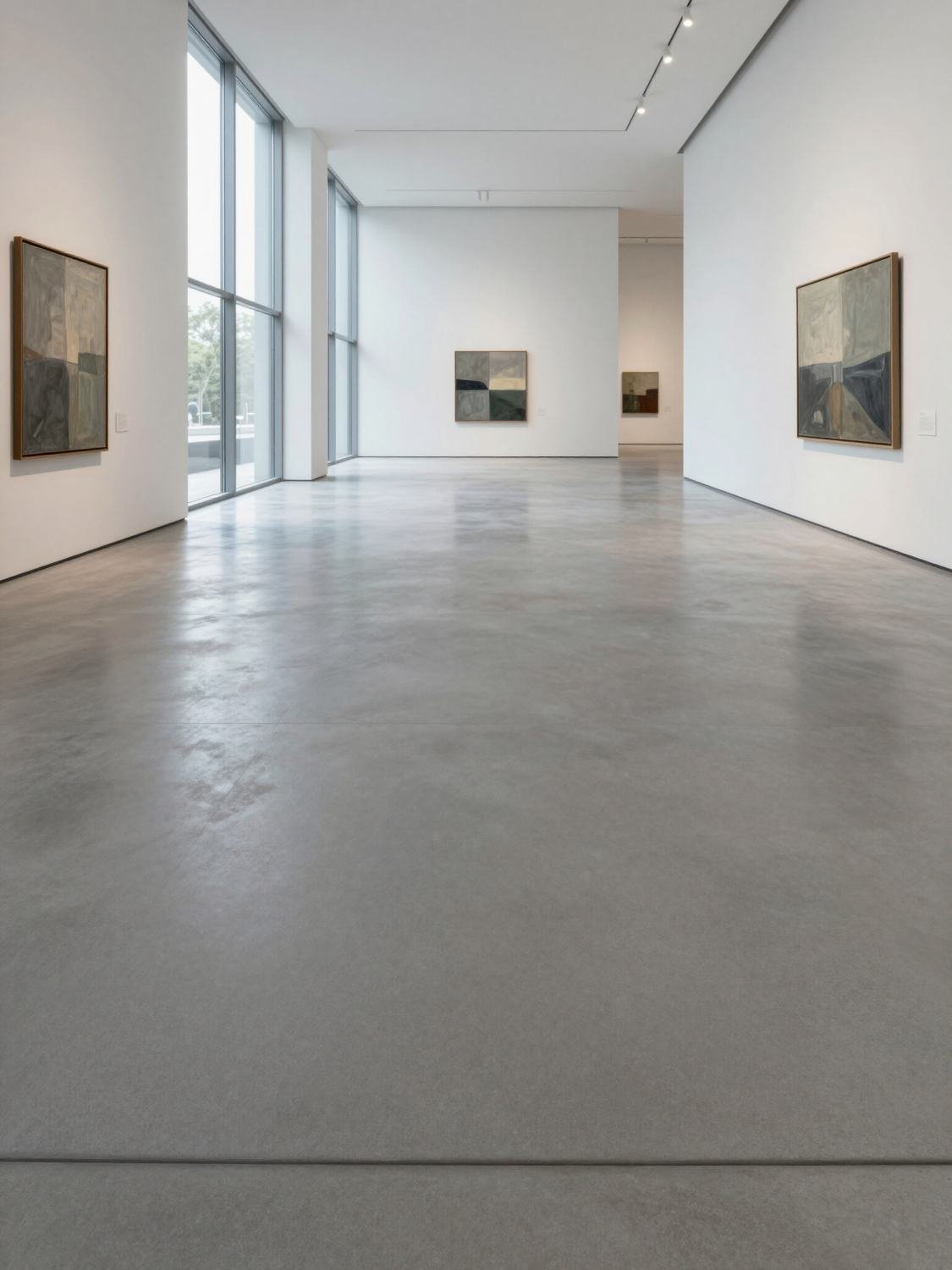 Polished & coloured concrete
