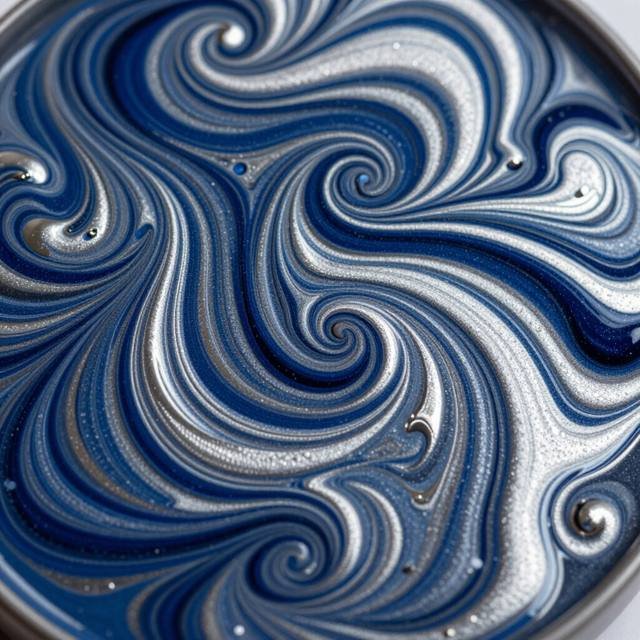 Metallic resin