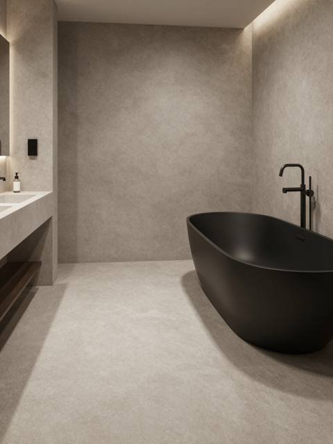 Microcement bathrooms