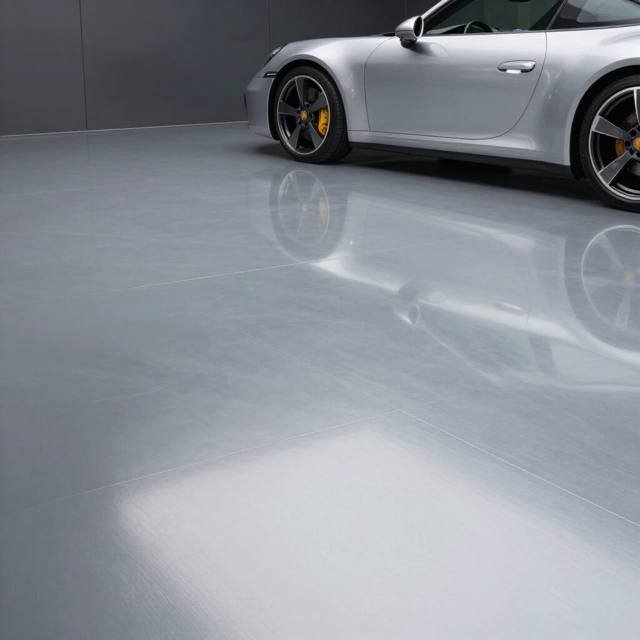 Flake garage floors
